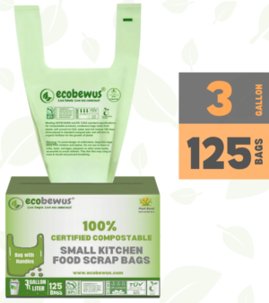 3 gallon compostable bags